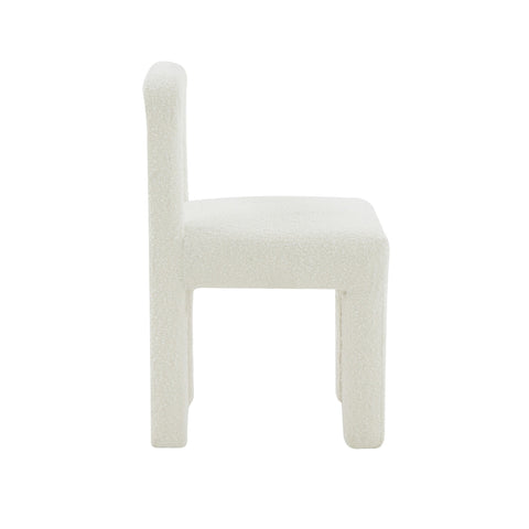 Hazel Cream Boucle Dining Chair Model: TOV-D68706