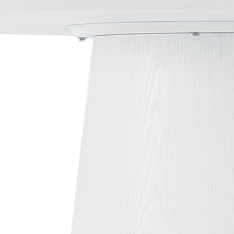 Pauline White Ash 62" Round Dining Table Model: TOV-D68759