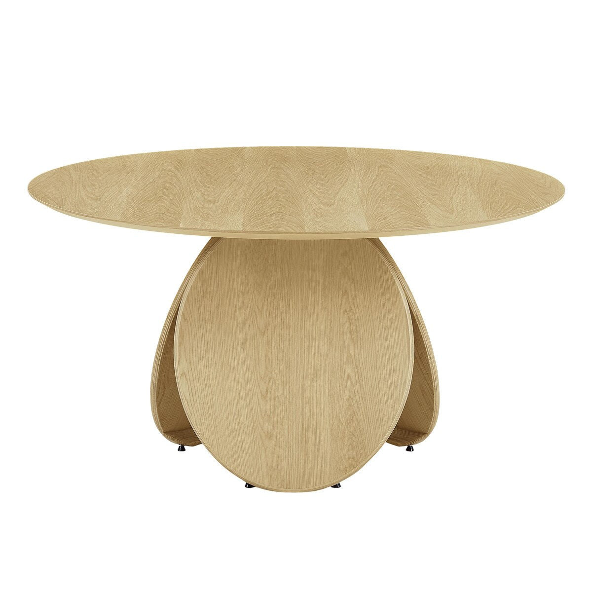Emil Natural Oak Round Dining Table Model: TOV-D68762