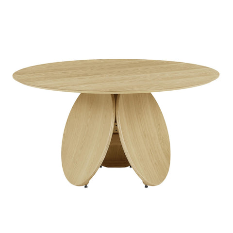 Emil Natural Oak Round Dining Table Model: TOV-D68762