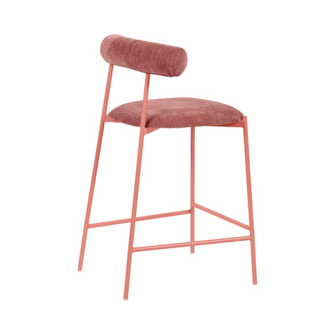 Liliana Mauve Performance Velvet Counter Stool Model: TOV-D68767