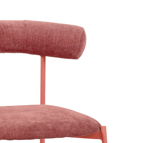 Liliana Mauve Performance Velvet Counter Stool Model: TOV-D68767