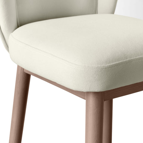 Hailey Cream Velvet Barstool Model: TOV-D68843