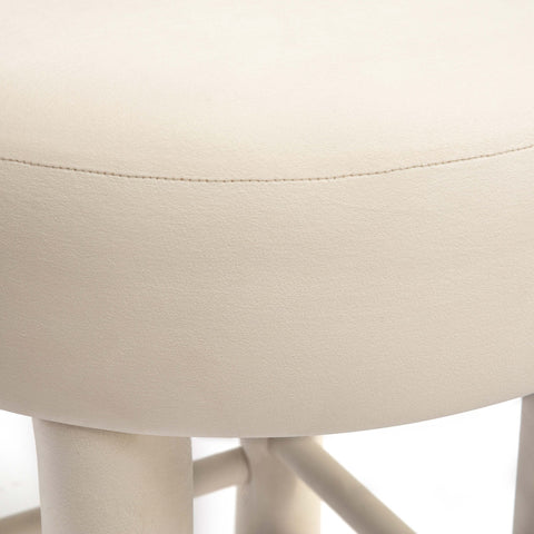Carmel Cream Velvet Counter Stool Model: TOV-D68981