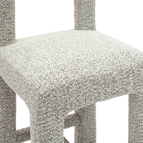 Hazel Grey Boucle Counter Stool Model: TOV-D69042
