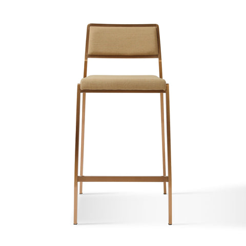 Gale Tan Basketweave Stackable Stool - Set of 2 Model: TOV-D69068