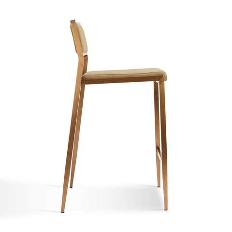 Gale Tan Basketweave Stackable Stool - Set of 2 Model: TOV-D69068