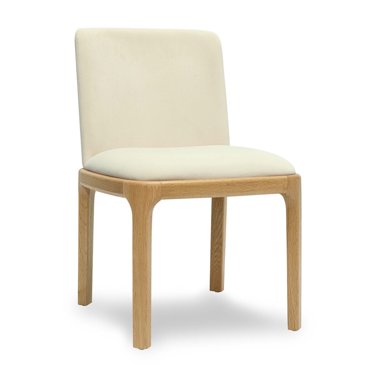 Rebecca Cream Performance Velvet Dining Chair Model: TOV-D69079