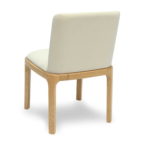 Rebecca Cream Performance Velvet Dining Chair Model: TOV-D69079