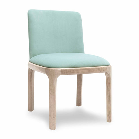 Rebecca Light Blue Performance Velvet Dining Chair Model: TOV-D69080