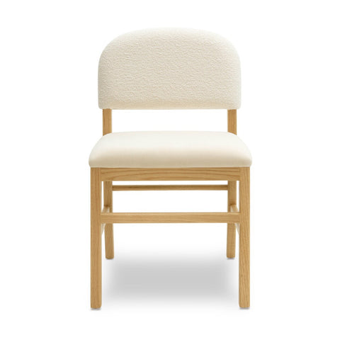 Calla Cream Performance Velvet Dining Chair Model: TOV-D69102