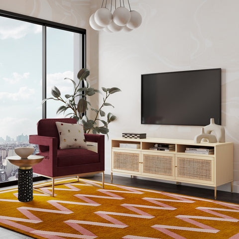 Sierra Buttermilk Media Console Model: TOV-E44156