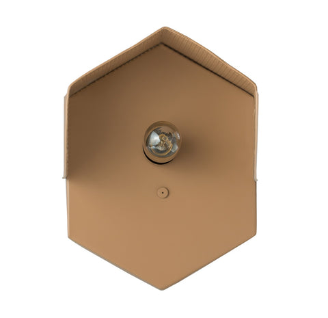 Mokhtar Tan Hexagon Wall Sconce Model: TOV-G18258