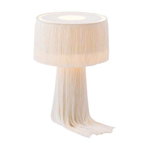 Atolla Cream Tassel Table Lamp Model: TOV-G18374