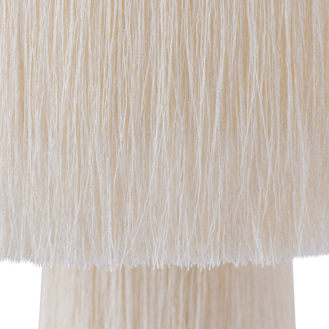 Atolla Cream Tassel Table Lamp Model: TOV-G18374