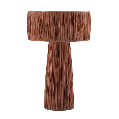 Shelby Raffia Brick Table Lamp Model: TOV-G18378