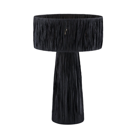 Shelby Raffia Black Table Lamp Model: TOV-G18379