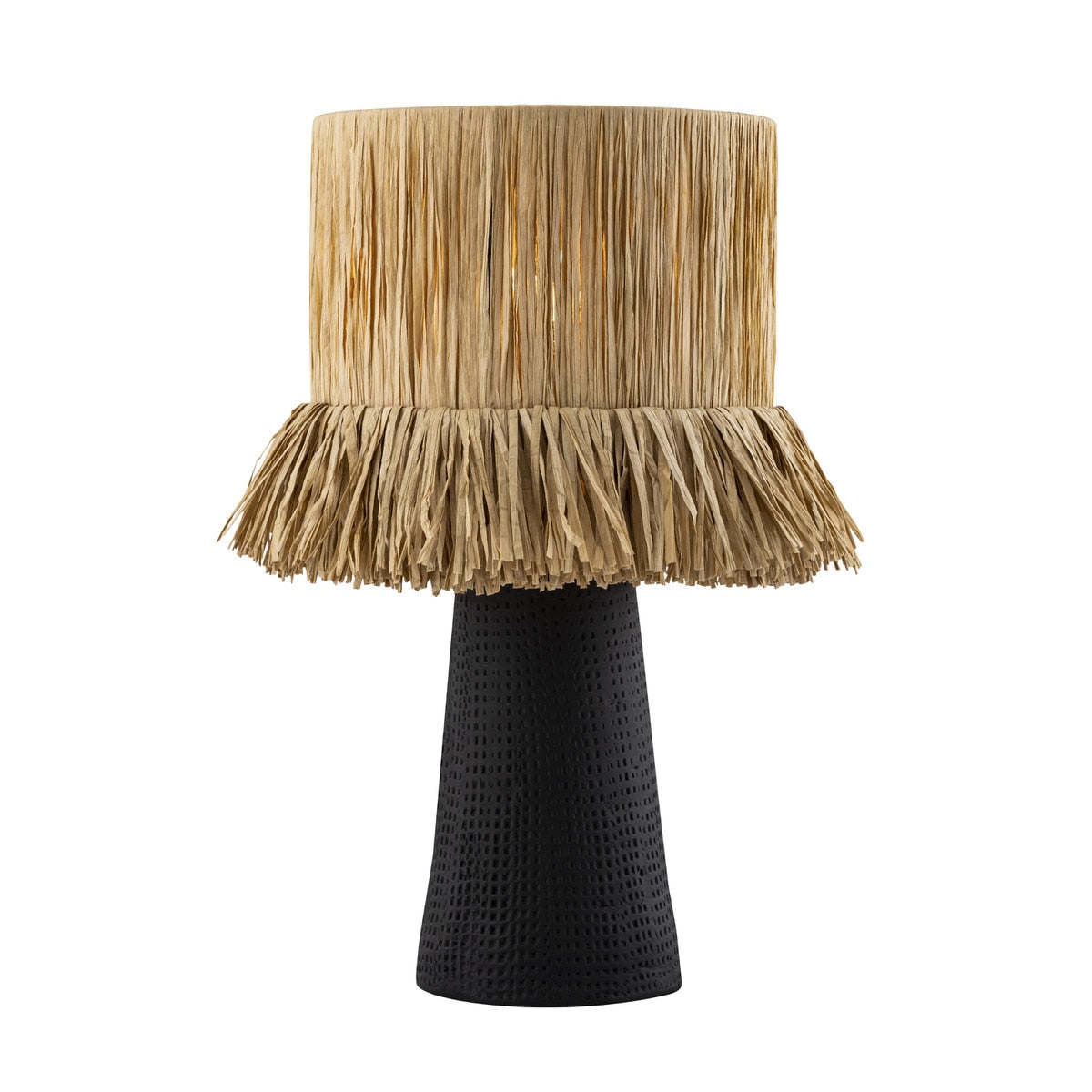 Amira Raffia Natural Table Lamp Model: TOV-G18381