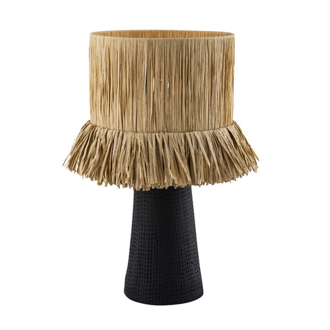 Amira Raffia Natural Table Lamp Model: TOV-G18381