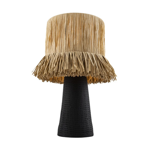 Amira Raffia Natural Table Lamp Model: TOV-G18381
