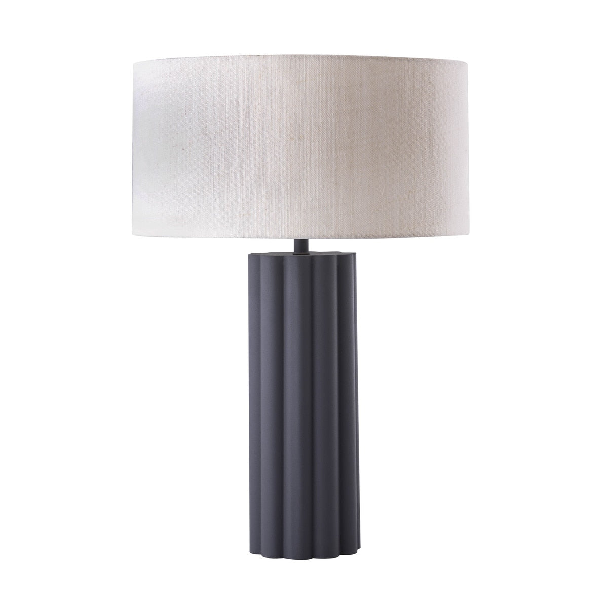 Latur Grey Table Lamp Model: TOV-G18384