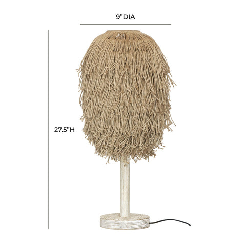 Leslie Natural Table Lamp Model: TOV-G18459