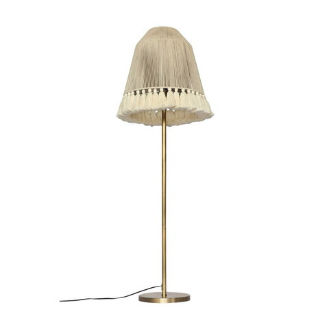 June White Medium Floor Lamp Model: TOV-G18463