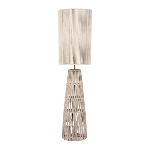 Beam Cream Natural Jute Floor Lamp Model: TOV-G18562