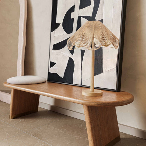 Jula Natural Jute Table Lamp Model: TOV-G18563