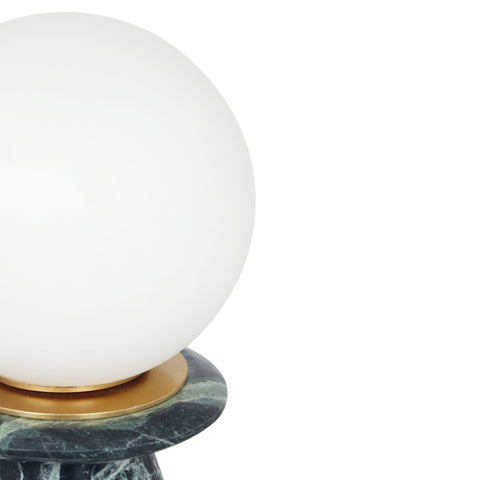 Globe Malachite Green Marble Lamp Model: TOV-G18584