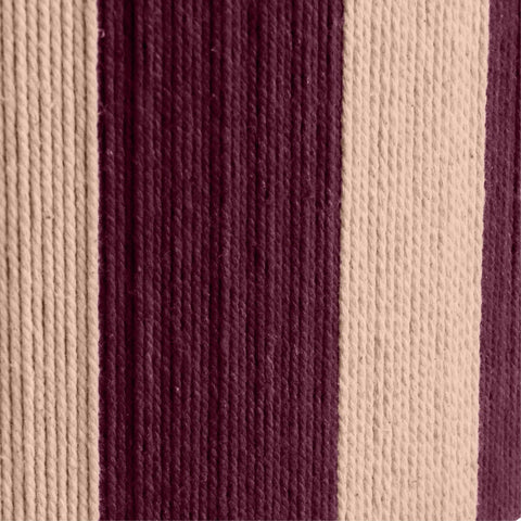 Guinevere Purple and Pink Striped Cotton Table Lamp Model: TOV-G18625