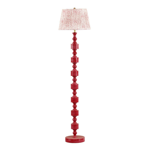 Peggy Pink Spotted Floor Lamp Model: TOV-G18676
