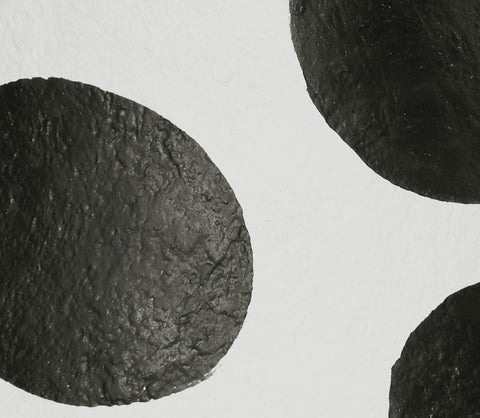 Lerici Black and White Papier Mache Table Lamp Model: TOV-G18684