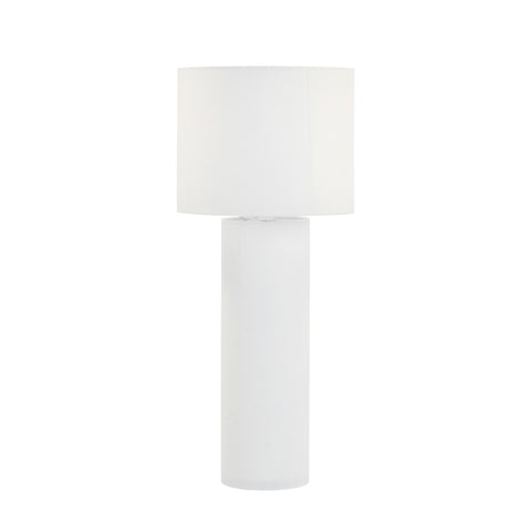 Cleopatra Cream Linen Floor Lamp Model: TOV-G54330