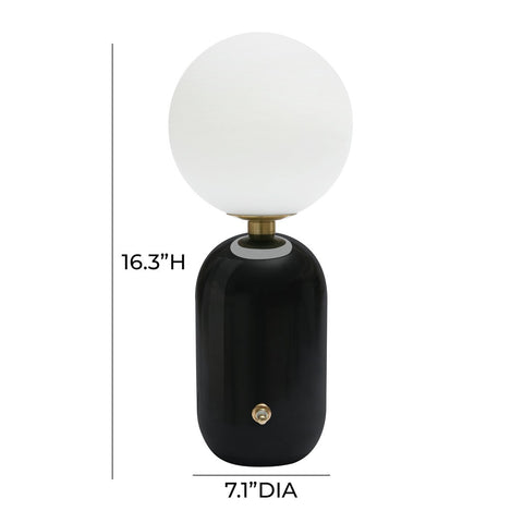 Liza Black Table Lamp Model: TOV-G68806
