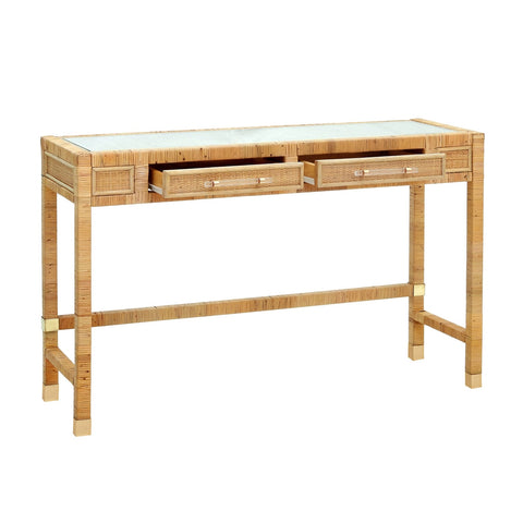 Amara Natural Rattan Desk Model: TOV-H21010