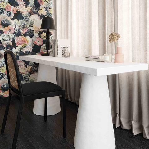 Dayana Desk in Faux Plaster Model: TOV-H44162