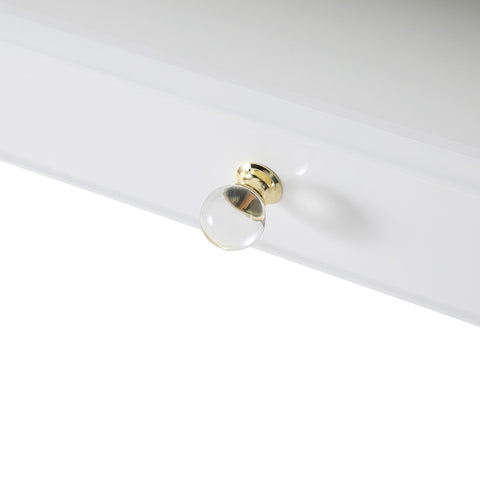 Janie White Lacquer DeskÂ  Model: TOV-H5519