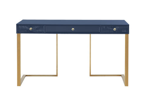 Janie Blue Lacquer Desk Model: TOV-H5520