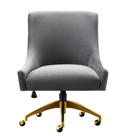 Beatrix Grey Office Swivel Chair Model: TOV-H7231