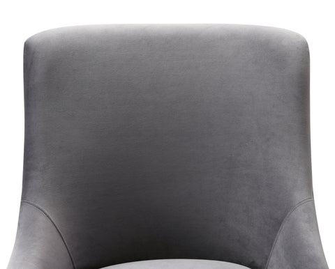Beatrix Grey Office Swivel Chair Model: TOV-H7231