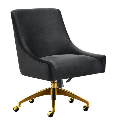 Beatrix Black Office Swivel Chair Model: TOV-H7234