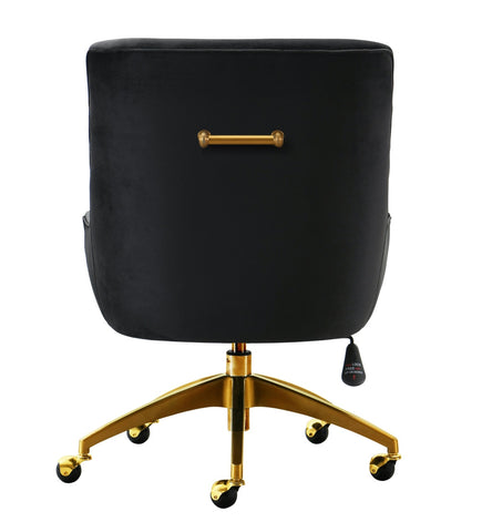 Beatrix Black Office Swivel Chair Model: TOV-H7234