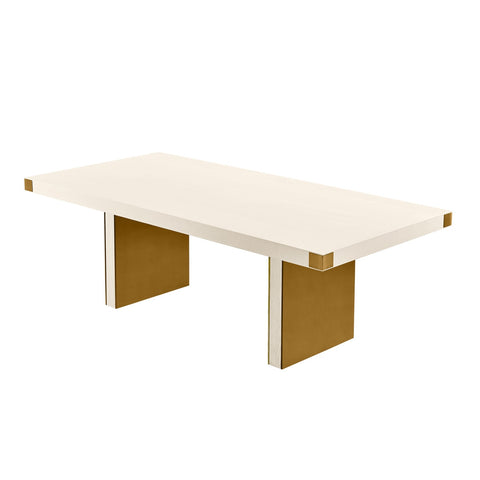 Selena Cream Ash Dining Table by Inspire Me! Home Decor Model: TOV-IHD68563