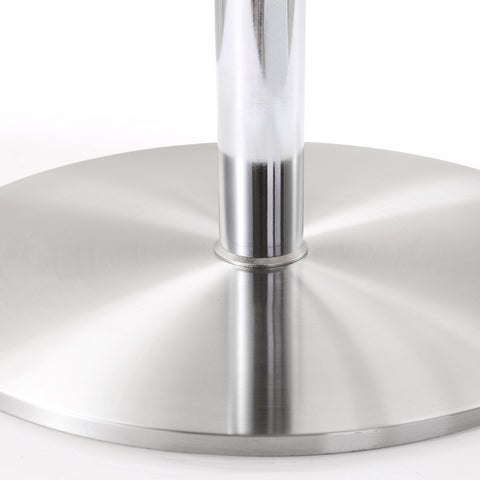 Amalfi Black Performance Vegan Leather Adjustable Stool Model: TOV-K3615