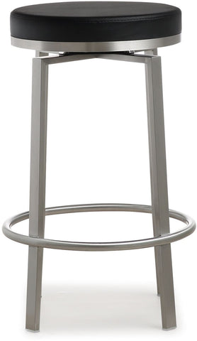 Pratt Black Swivel Counter Stool - Set of 2 Model: TOV-K3675