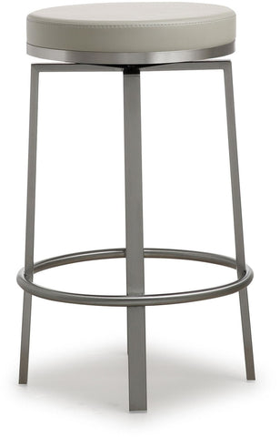 Pratt Grey Swivel Counter Stool - Set of 2 Model: TOV-K3677