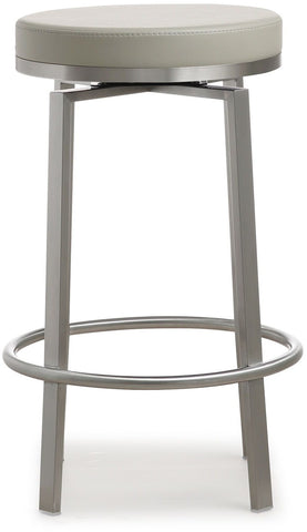 Pratt Grey Swivel Counter Stool - Set of 2 Model: TOV-K3677