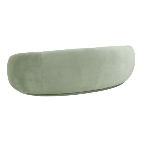 Kendall Moss Green Velvet Sofa Model: TOV-L44220