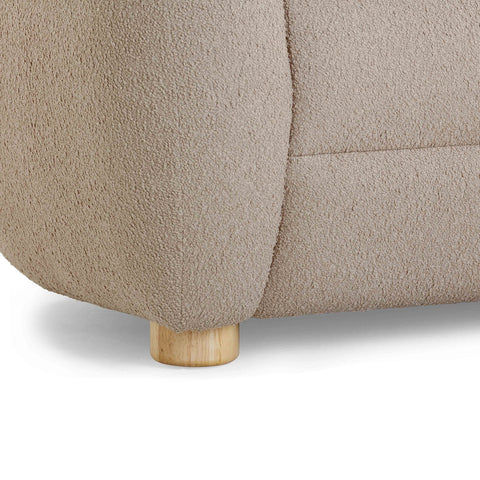 Judy Light Brown Boucle Sofa Model: TOV-L54362